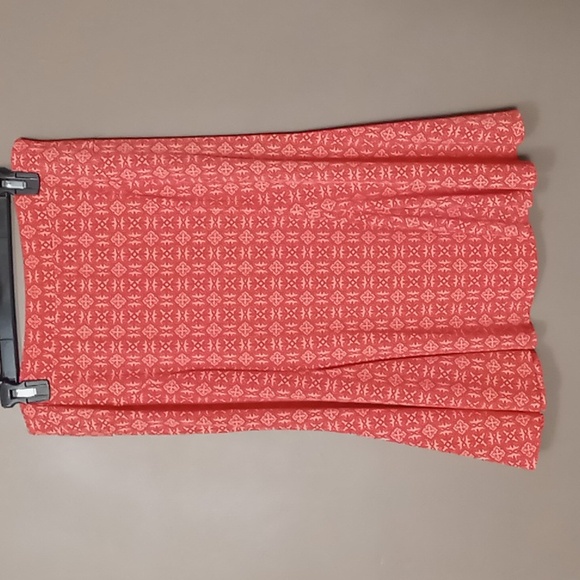 Cato Pink Patterned Midi Skirt Size M - Picture 2 of 6